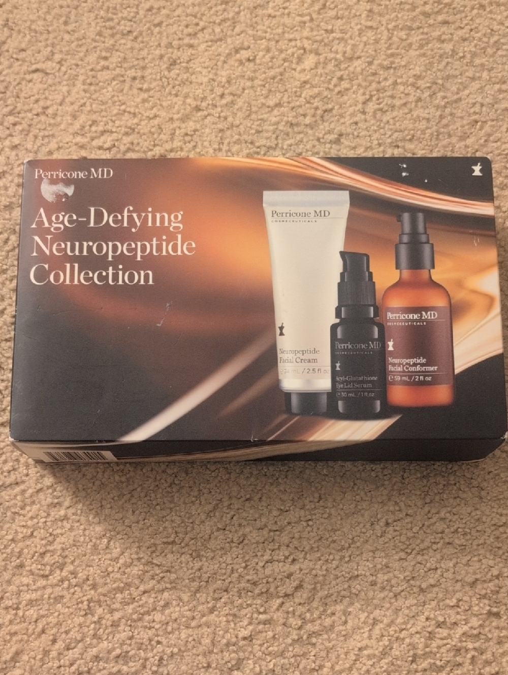 Perricone MD Age-Defying Neuropeptide Collection – Black, White, Amber